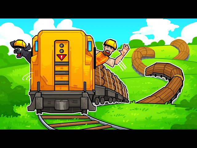 I built a MILE LONG TRAIN in Transport Fever 3!