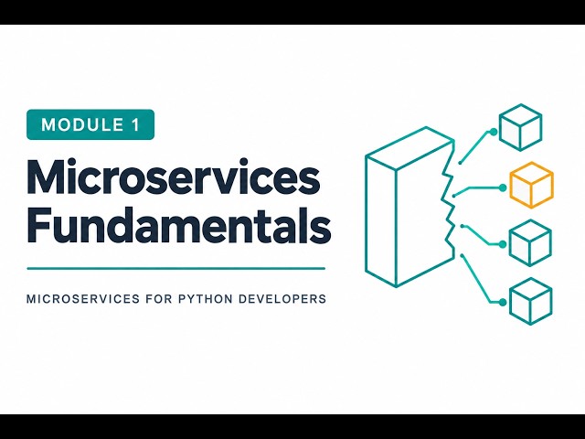 Module 1: Microservices Fundamentals | Microservices for Python Developers