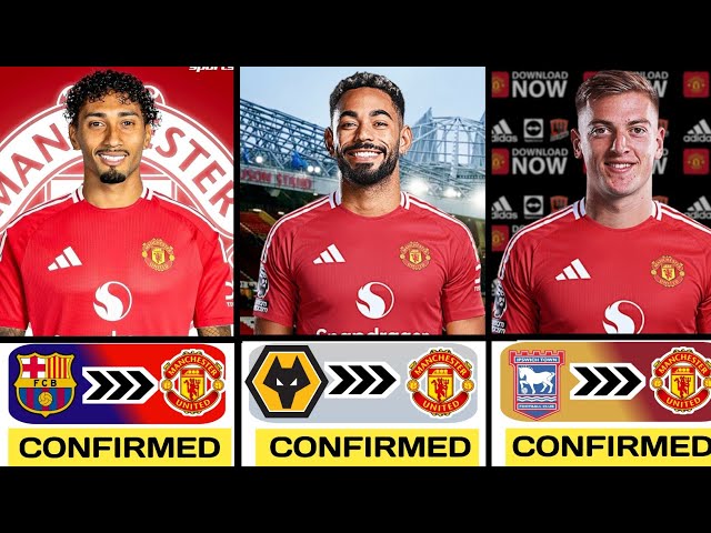 Manchester United Confirmed Transfer Summer 2025,✅ | Delap To Man United, Cunha To Man Utd..🤯