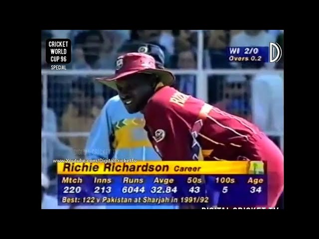India Vs West Indies '96 Wc' highlights
