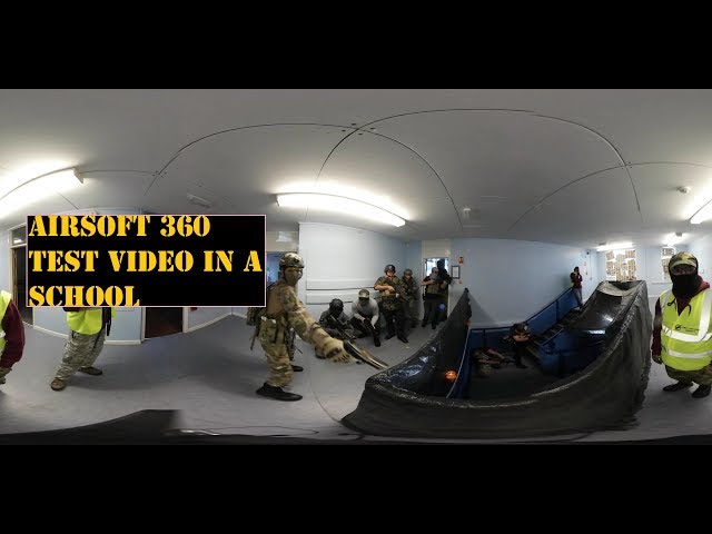 The Area 58 Airsoft school site using a 360 camera , First and Only Airsoft ...