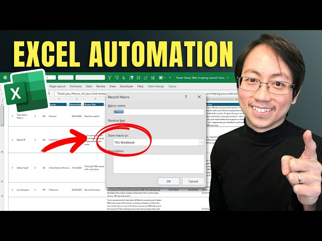 Excel Macros & VBA for Beginners