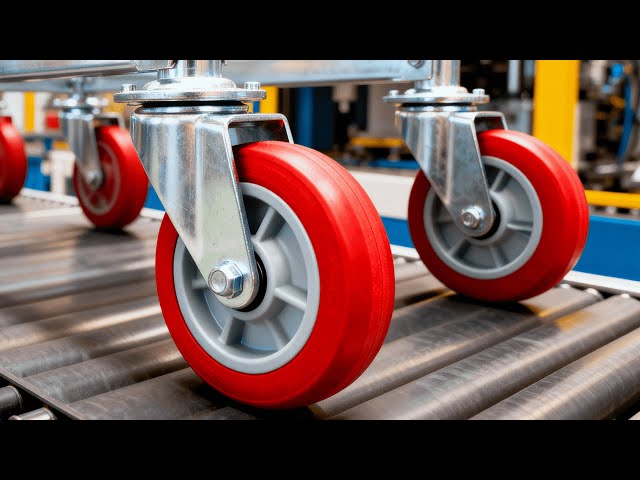 Inside the Factory: How Caster Wheels for Appliance Trolleys Are Made