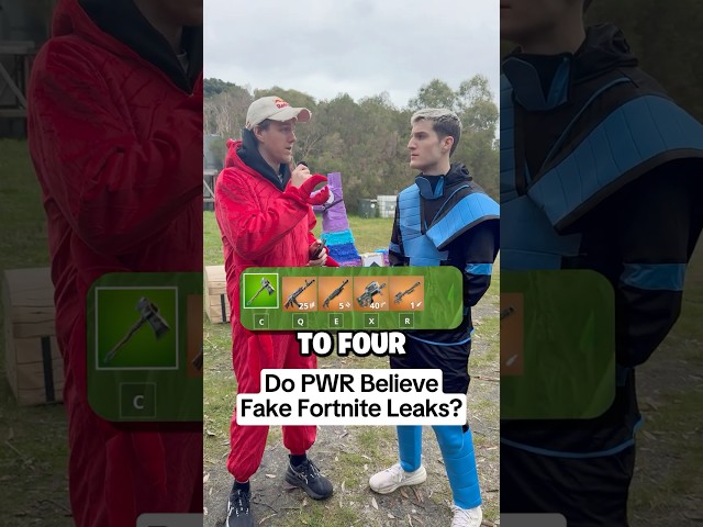 No way PWR believed these FAKE Fortnite leaks 😭🙏