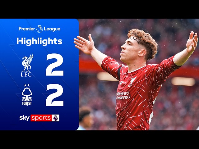 Muñoz super strike rescues point 💥 | Liverpool 2-2 Nottingham Forest | Premier League Highlights