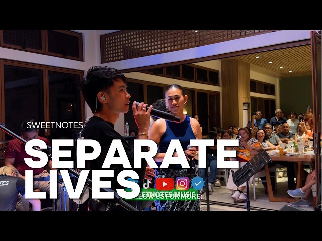 Separate lives | Phil Collins - Sweetnotes Live
