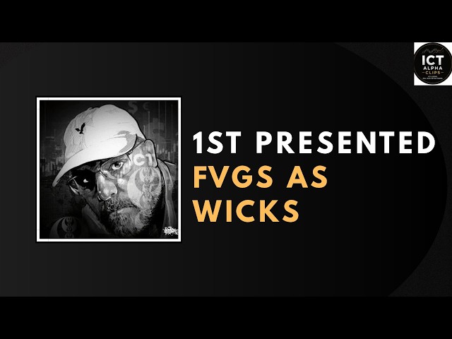 ICT First Presented FVGs as Wicks