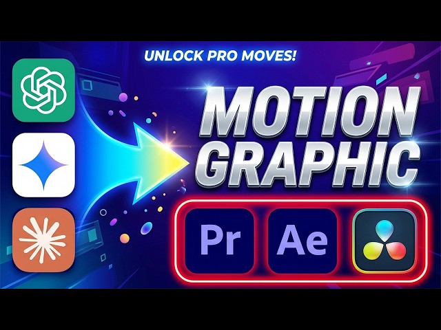 How to create motion graphic video using AI | video editing using AI | Claude vs Adobe Premiere Pro