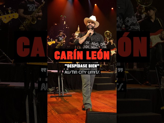 Carín León - Despídase Bien clip  | Live From Austin City Limits TV