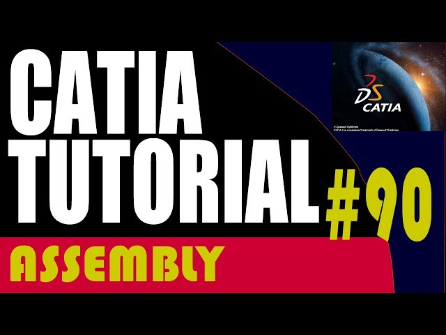 90 CATIA assembly Tutorial: Compass Positioning