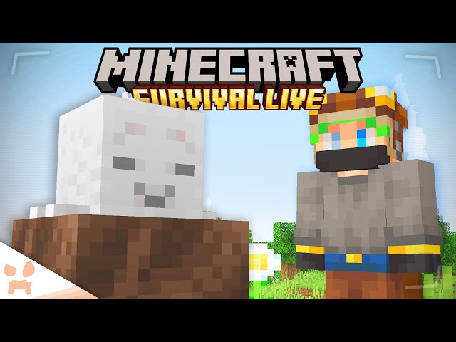 HAPPY GHAST UPDATE PREP IN MINECRAFT SURVIVAL!