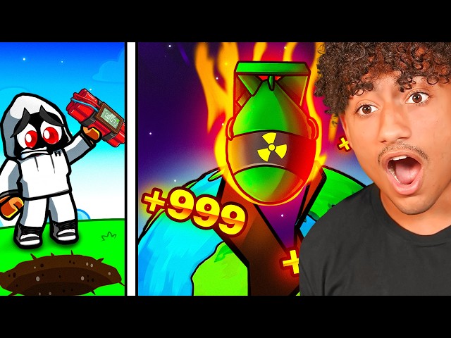 I USED TNT TO MINE THE WORLD IN ROBLOX!