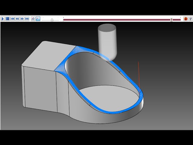 MASTERCAM CASE STUDY: 3D BLEND TOOLPATH