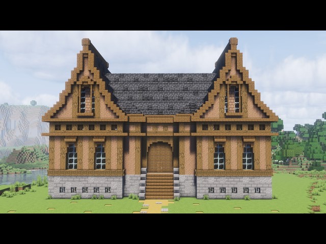 Minecraft | How to Build a Mansion | Tutorial