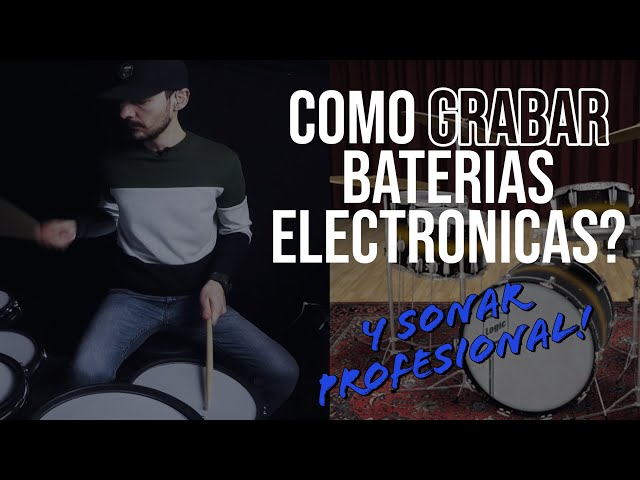 Electronic Drum Recording - Millenium MPS 850 + Logic Pro X (Drum Kit Designer)