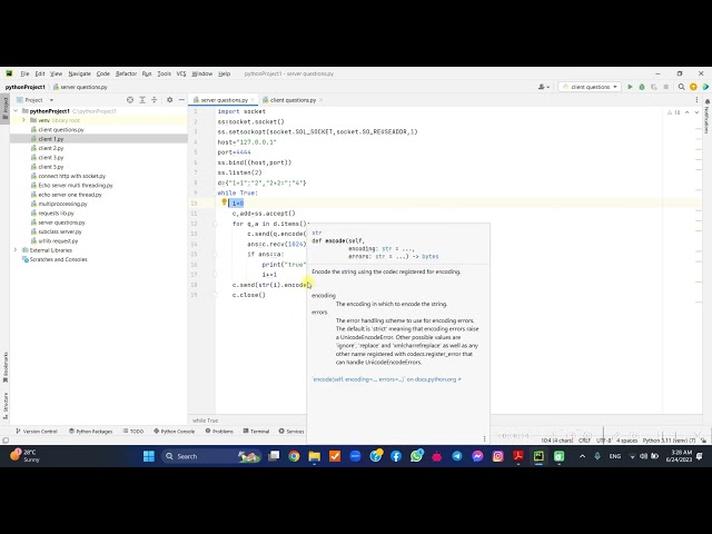 TCP UDP SOCKET THREADING