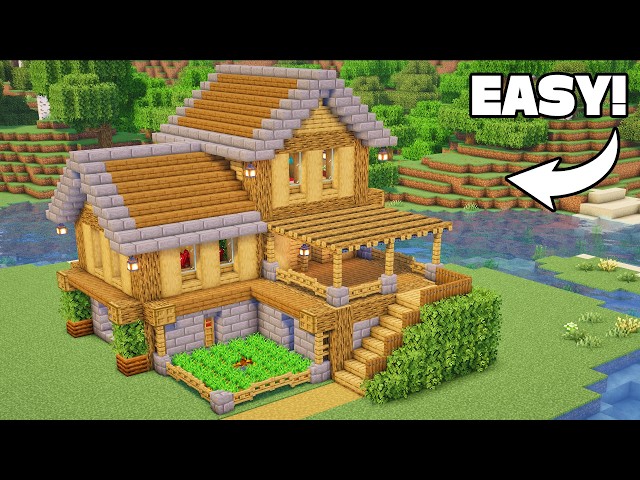Minecraft Easy Survival House Tutorial