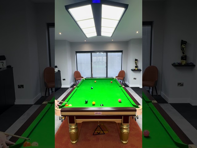 If there’s no angle to get on the 8ball.. then make one 😉 #8BallPool #trickshot #billiards # #8ball