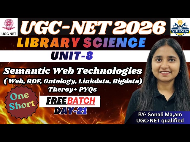 Semantic Web Technologies & Ontology Explained | Web Gen, RDF, OWL, Linked Data, Big Data, PYQs