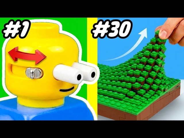 More SECRET LEGO MECHANISMS