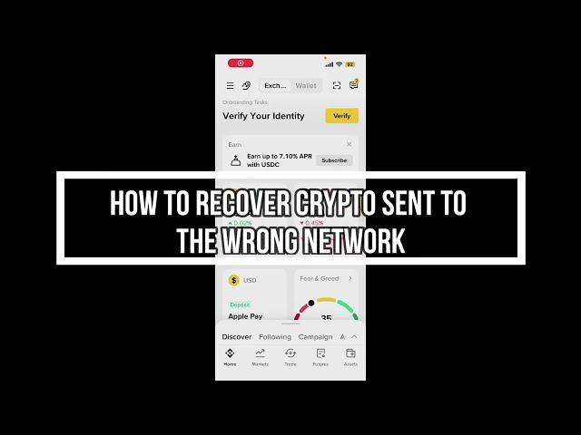 How To Recover Crypto Sent To The Wrong Network (Full Tutorial)