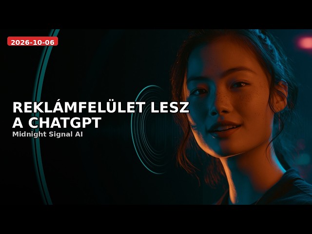Reklám a ChatGPT képgenerálásában, vízjel a szövegeken, elfelejtős MI-ügynökök