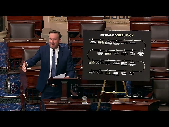 Murphy Slams Trump’s First 100 Days: This Is A Story Of Incompetence, Theft, Mind-Blowing Corruption