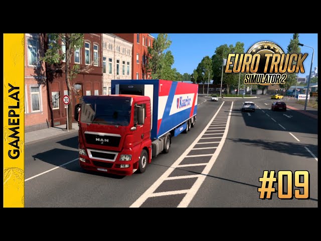 EURO TRUCK SIMULATOR 2 (Duisburg - D x Reims - F)(Gameplay) #09