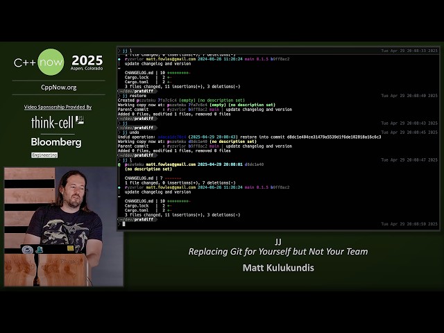 Lightning Talk: Replace Git With JJ - Your New Version Control & DevOps Solution - Matt Kulukundis