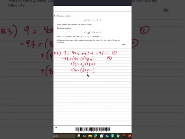 Are You Ready For Core Pure 1? | Further Maths Cubic Roots
