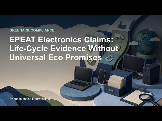 EPEAT 的生命周期,不是万能环保