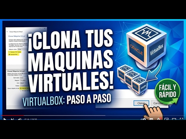 Clonación de maquinas virtuales en VirtualBox