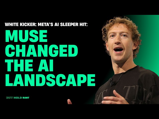 $META: Meta's AI Sleeper Hit Muse Just Changed the AI Landscape