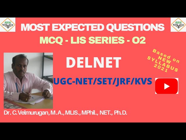 Developing Library Network: Most Expected Questions for UGC-NET/SET/JRF/KVS Etc