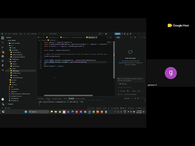 TN Skills-Periyar University AI Augmented Backend Project Development Session