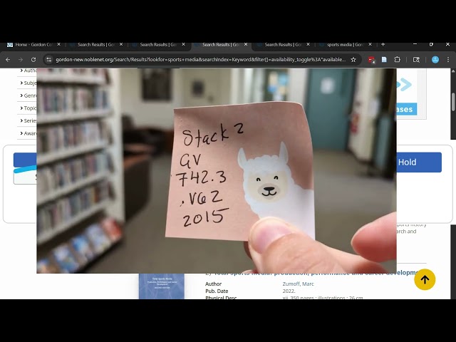 Searching the Library Catalog