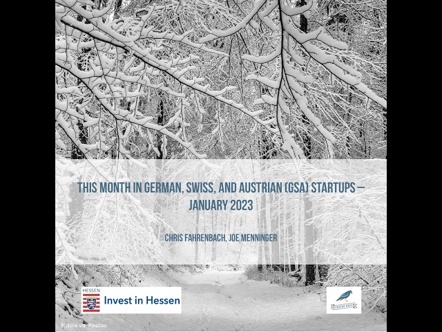 DACH January 2023: New Year GSA Roundup