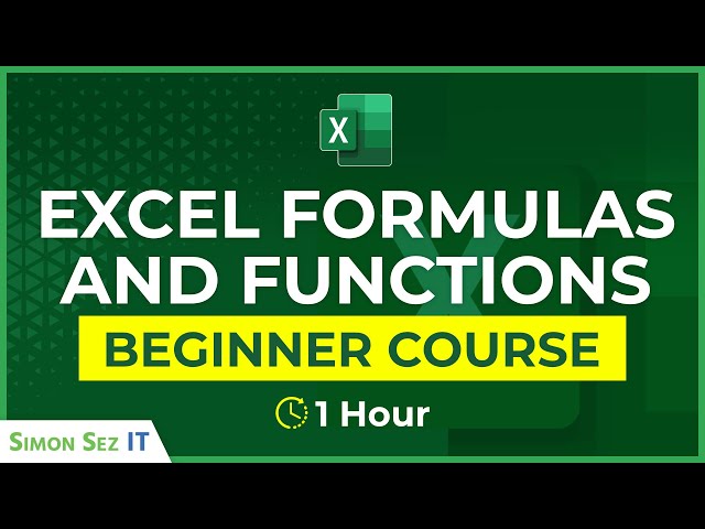 Excel Formulas and Functions You Need to Master