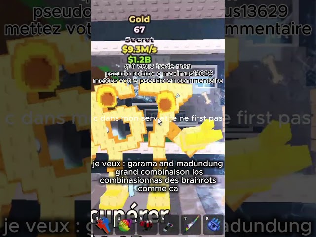 Trade STEAL A BRAINROT #stealabrainrot #roblox #foryou