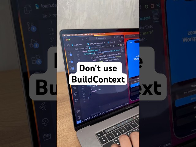 Flutter Don’t use BuildContext across async gaps - SOLUTION #flutter #coding