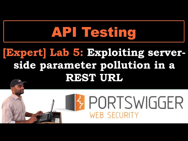 [EXPERT] API Testing 5 | Exploiting server-side parameter pollution in a REST URL