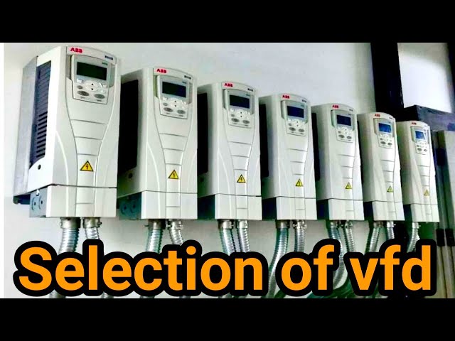How to choose variable frequency drive for motor / vfd buying guide
