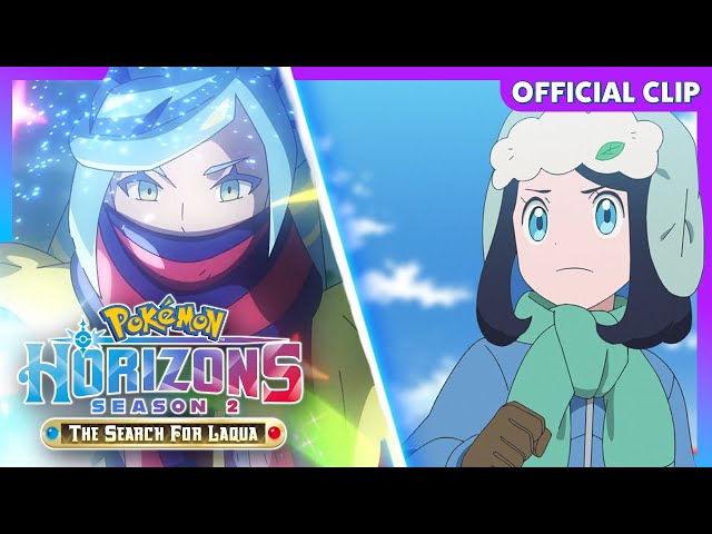 UK: Liko vs. Grusha! | Pokémon Horizons: Season 2 | Official Clip