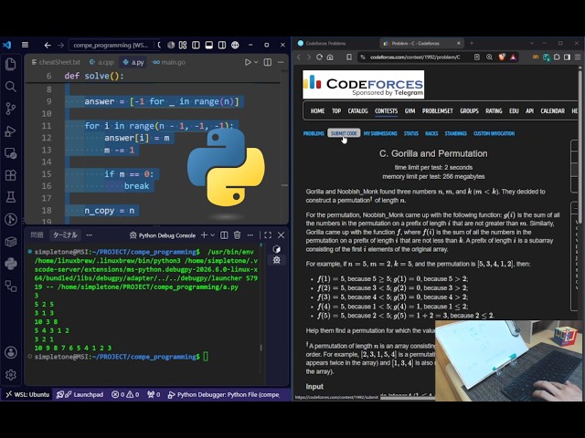 [Python] CODEFORCES Coding Challenges 26/09/20