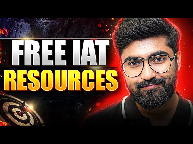 IAT 2026 Preparation for Absolutely FREE  🚀