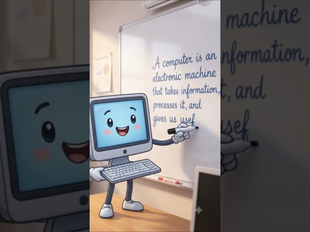 What is a Computer? | Computer Definition | Computer Basics GK #shorts