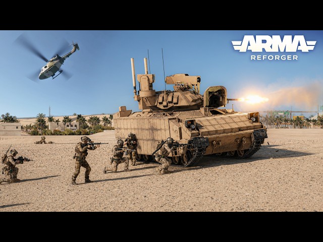 Arma Reforger's NEW Fallujah Map Forces INSANE Teamwork...