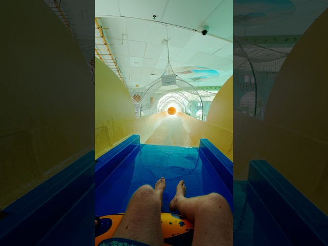 Would You Ride This Water Coaster Slide? #shorts #centerparcs
