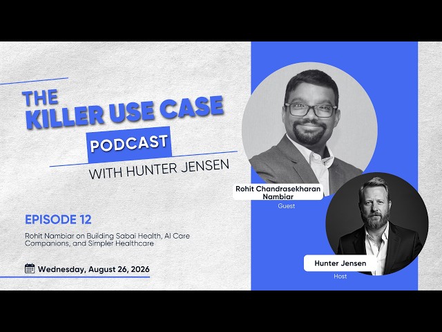 Rohit Nambiar on Building Sabai Health, AI Care Companions, and Simpler Healthcare