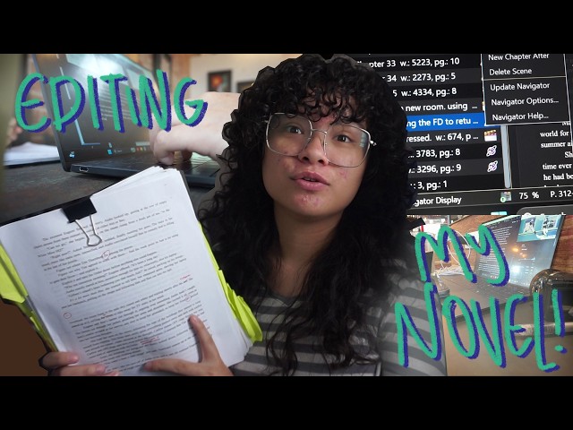 editing 20k words in three days, and the end of the summer writing retreat... // writing vlog!